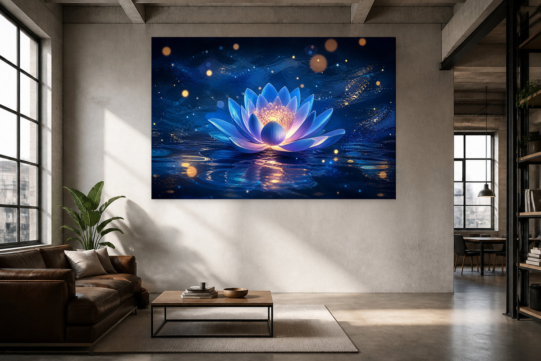 Lotus flower – interior view 2
