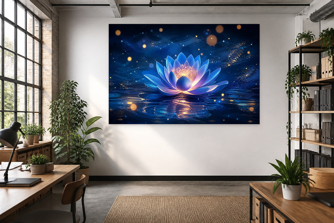 Lotus flower – interior view 3