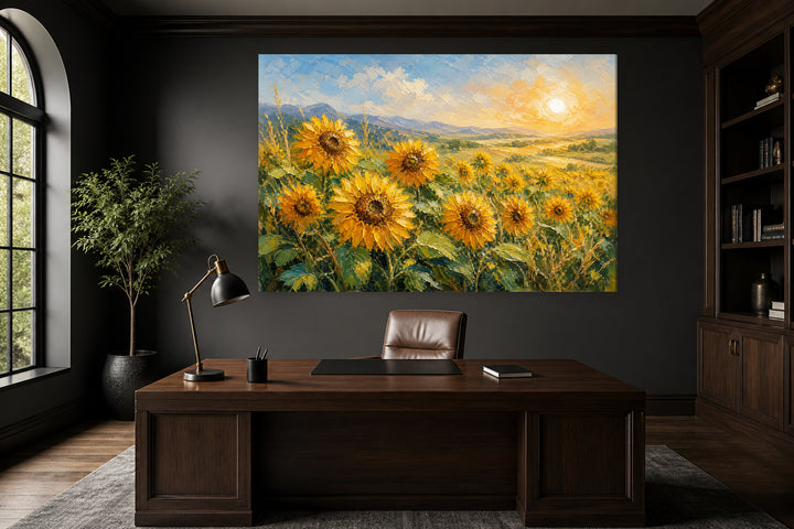 Sunflower field – interior view 1