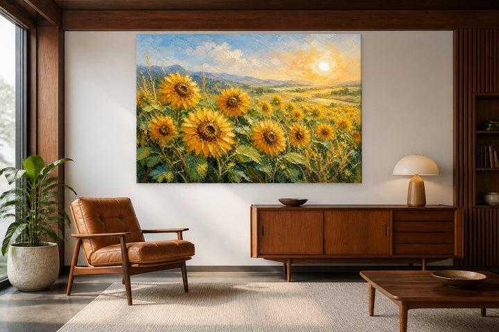 Sunflower field – interior view 2