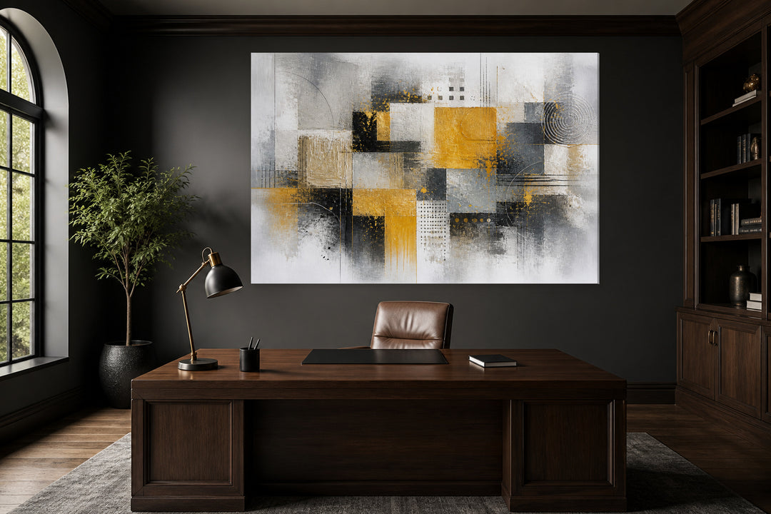 Abstract squares – interior view 1