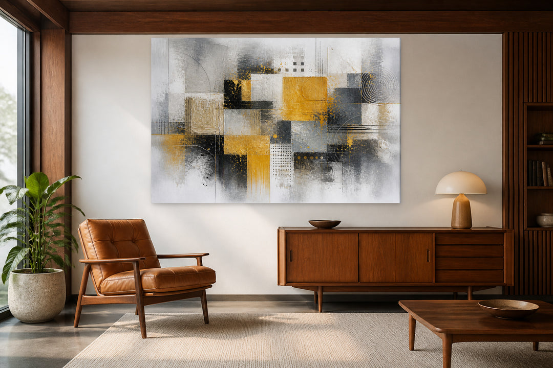 Abstract squares – interior view 2