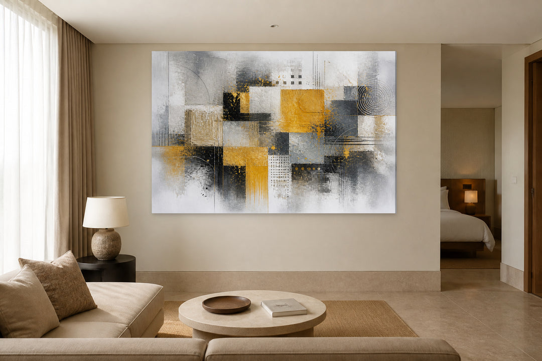 Abstract squares – interior view 3