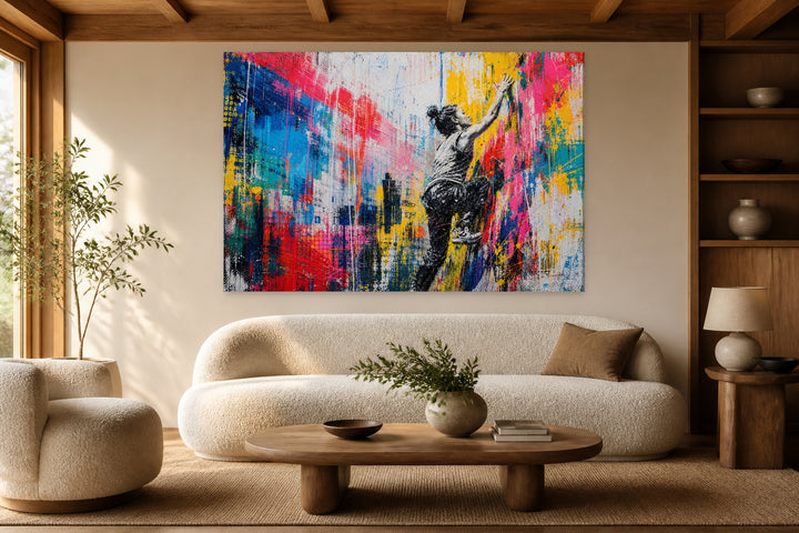 Never Give Up - Banksy – interior view 1
