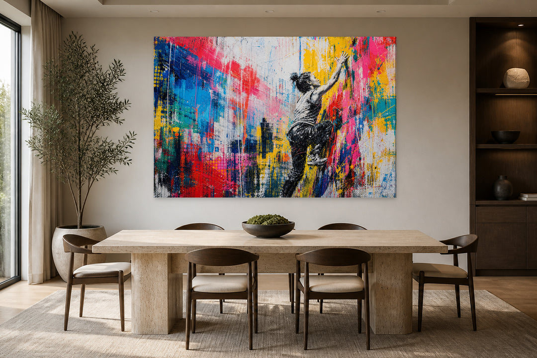 Never Give Up - Banksy – interior view 2