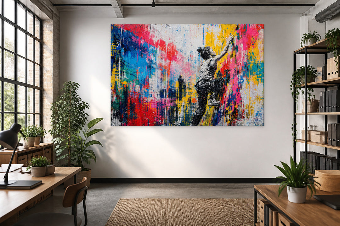 Never Give Up - Banksy – interior view 3
