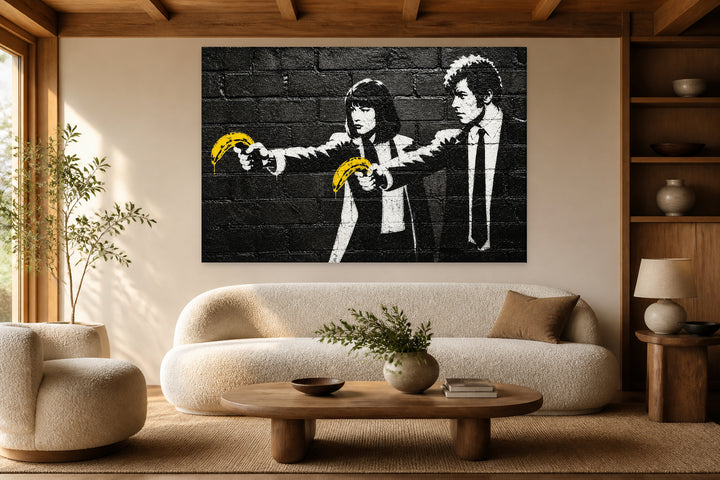 Pulp Fiction Banana - Banksy – interior view 1