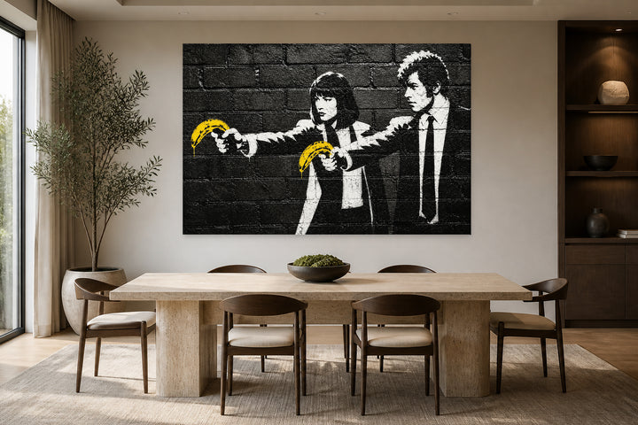 Pulp Fiction Banana - Banksy – interior view 2