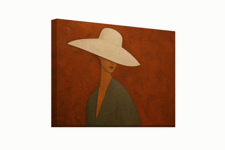 Dama dal Cappello White – front view
