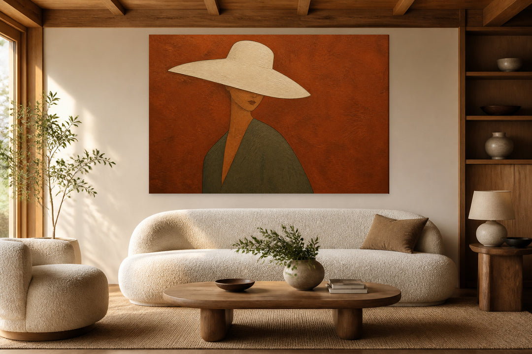 Dama dal Cappello White – interior view 1