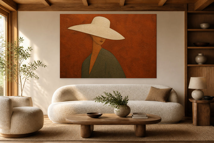 Dama dal Cappello White – interior view 1