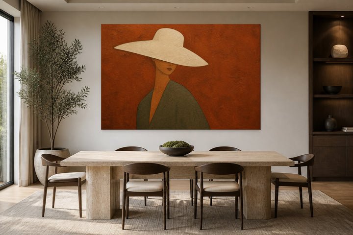 Dama dal Cappello White – interior view 2