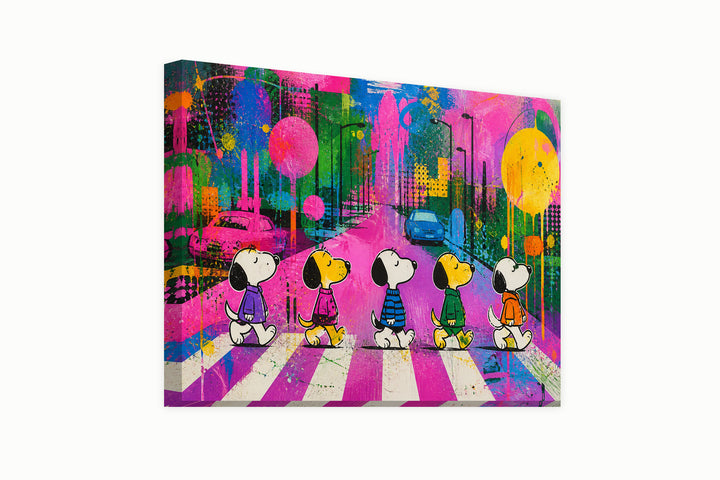 Snoopy Beatles – front view