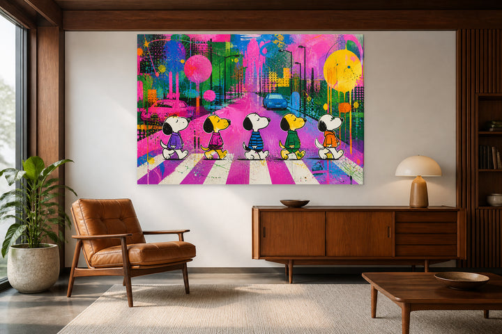 Snoopy Beatles – interior view 2