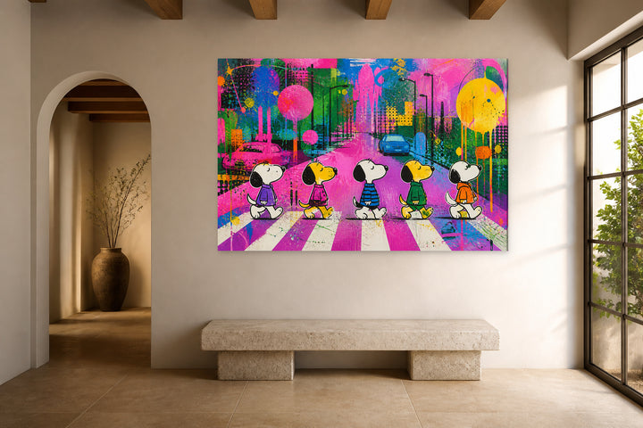 Snoopy Beatles – interior view 3