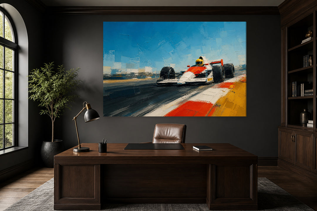Ayrton Senna Mclaren – interior view 1