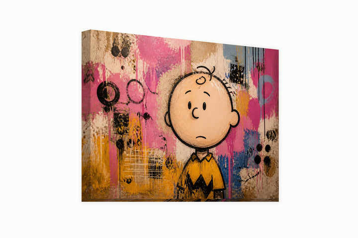 Charlie Brown graffiti – front view