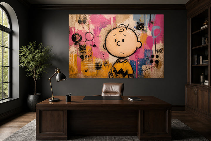 Charlie Brown graffiti – interior view 1