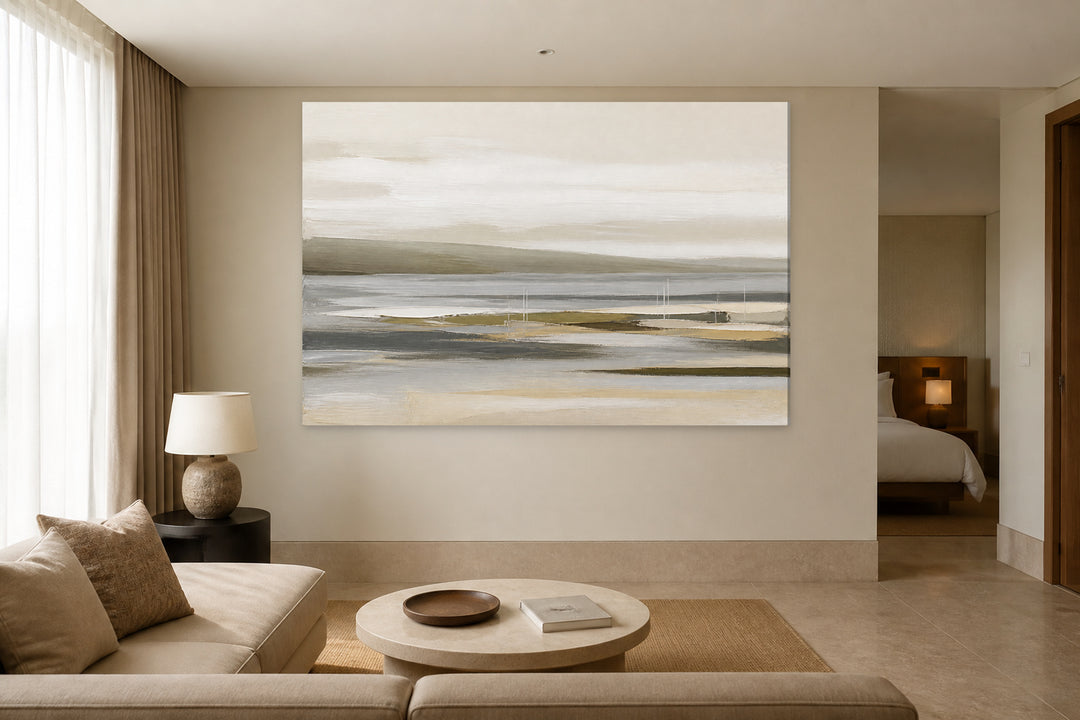 Ocher green boats — Edition 9 – interior view 3