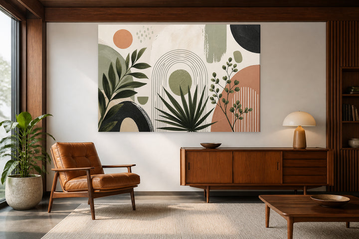 Modern green plants - 3 pieces set – interior view 2