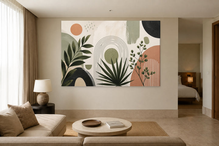 Modern green plants - 3 pieces set – interior view 3