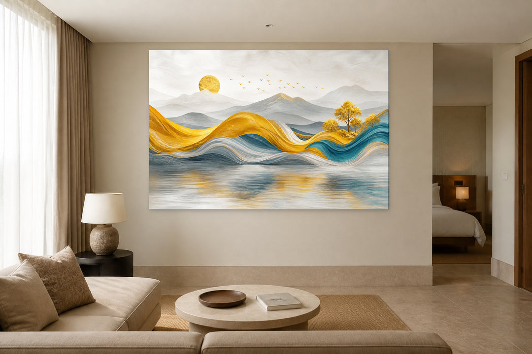 Golden landscape – interior view 3