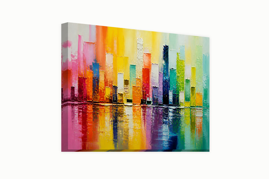 Abstract metropolis – front view