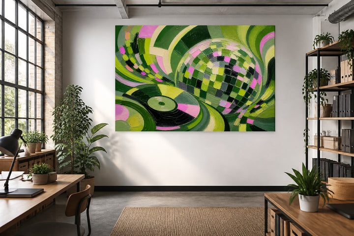 This Kitchen is for Dancing - Green – interior view 3