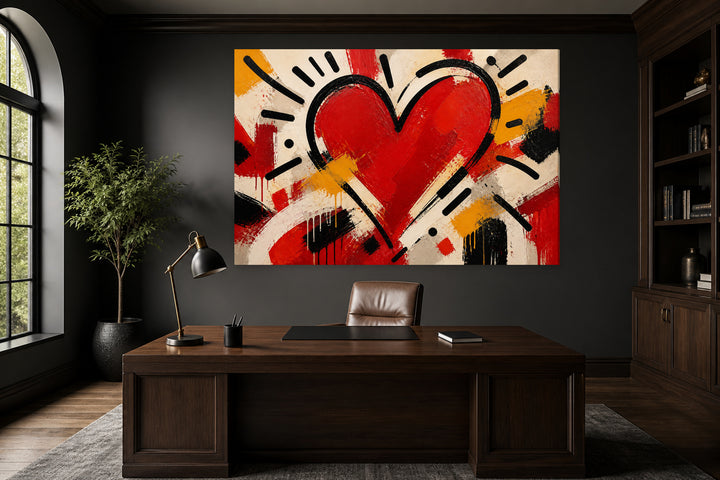 Keith Haring - Heart – interior view 1