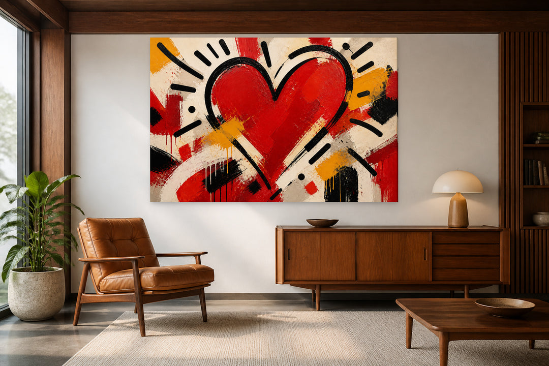Keith Haring - Heart – interior view 2