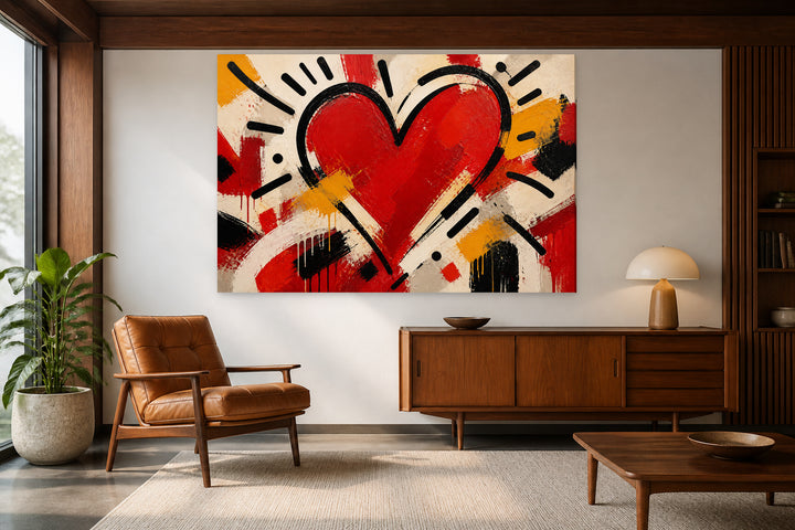 Keith Haring - Heart – interior view 2