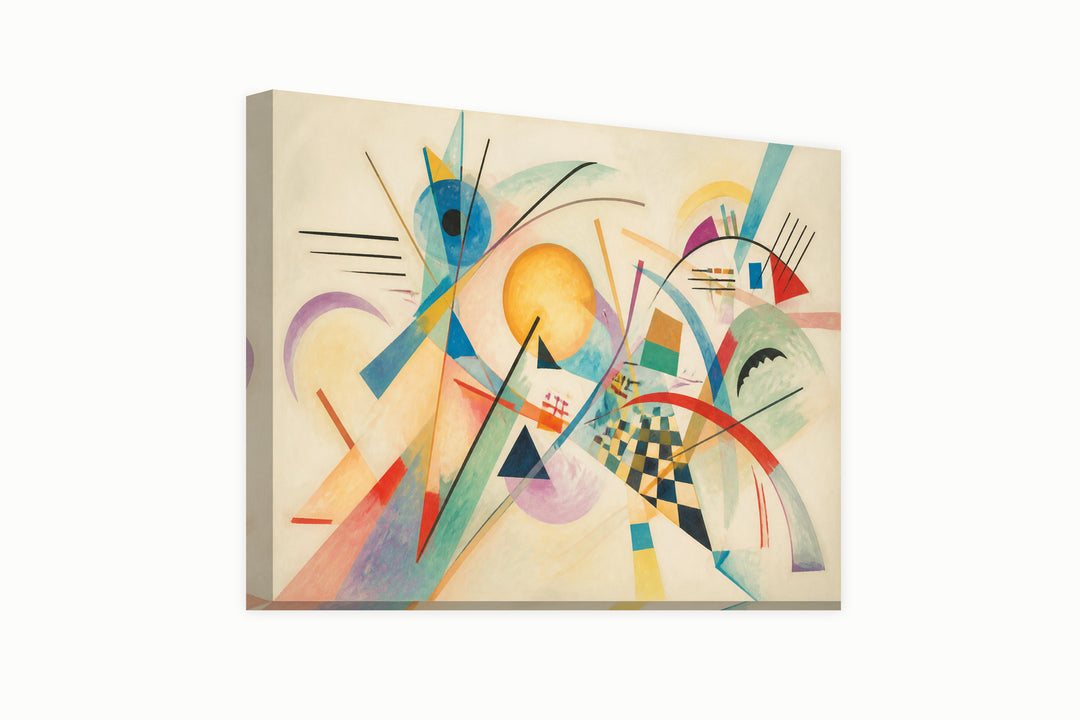 On Bianco II - Vassily Kandinsky – front view
