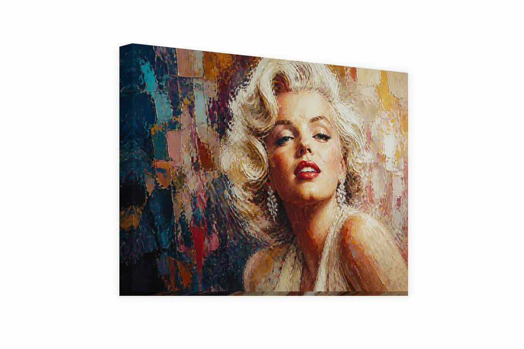 Glamour painting Marilyn Monroe – front view