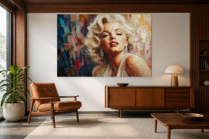 Glamour painting Marilyn Monroe – interior view 2
