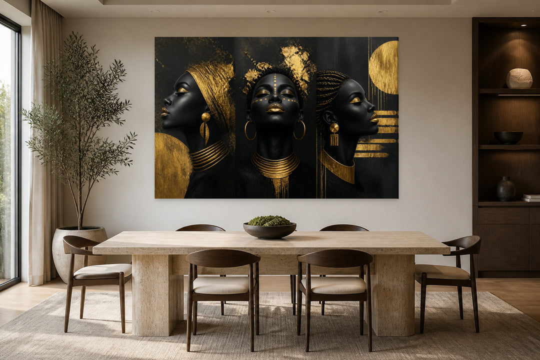 Tris African - 3 pieces set – interior view 2
