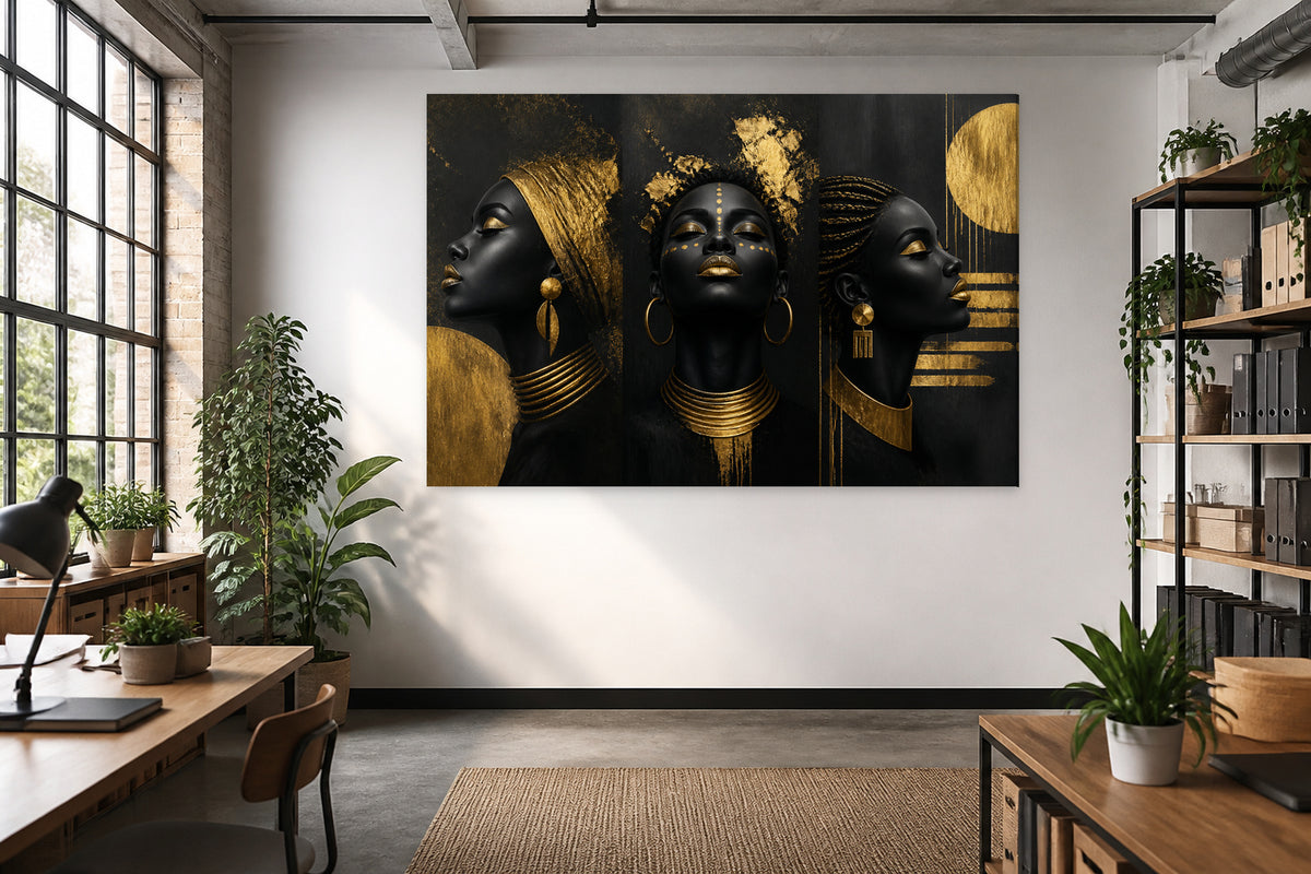 Tris African - 3 pieces set