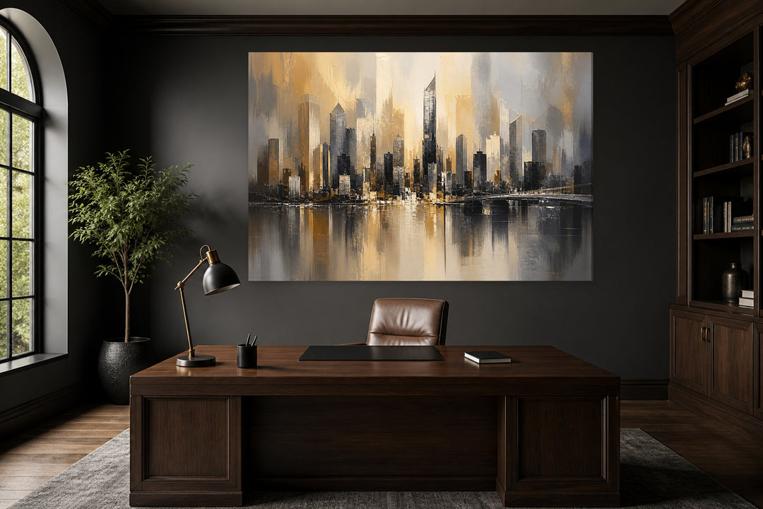 Abstract skyscrapers – interior view 1