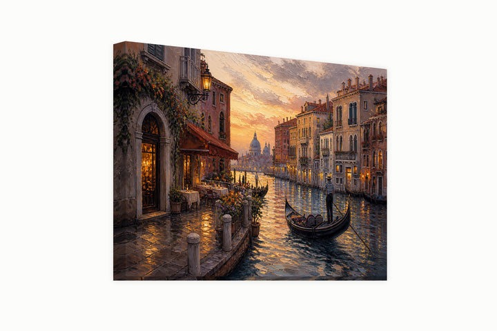 Venice by gondola – front view