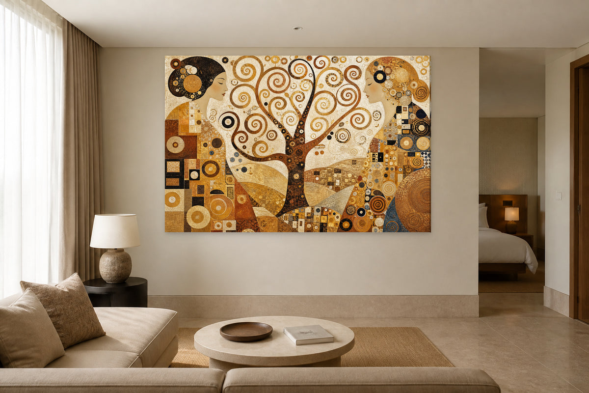 3 -piece set of life - Klimt