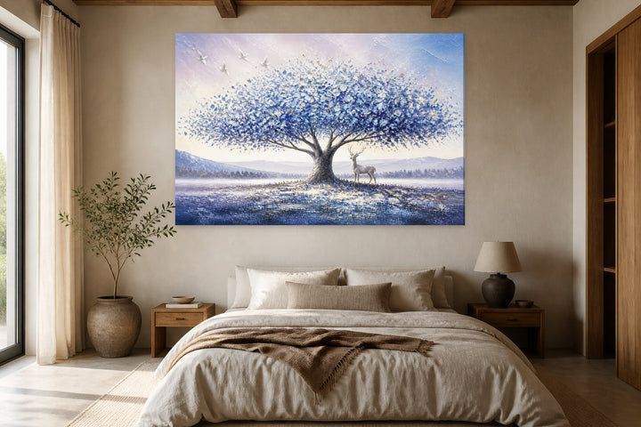 The tree and the deer – interior view 1