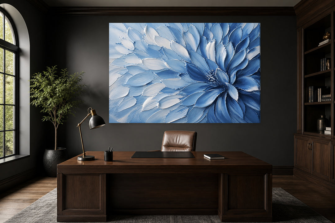 Blue petals – interior view 1