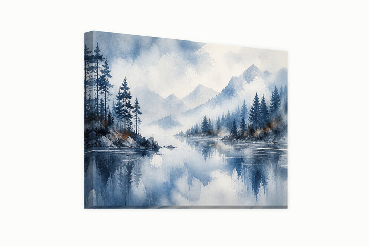 Blue landscape – front view