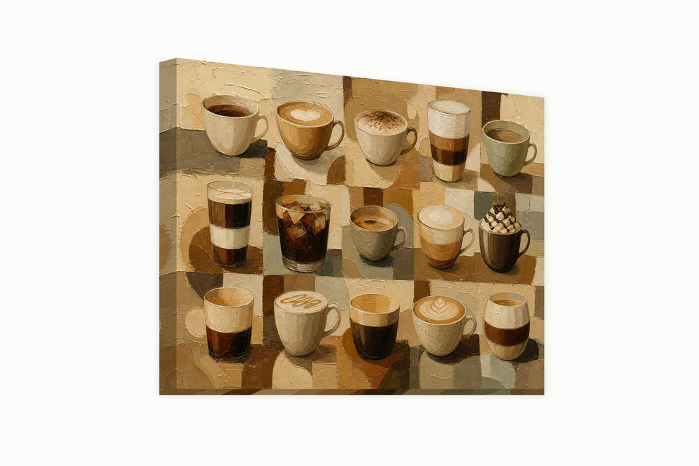 Types of Coffee Drinks – front view