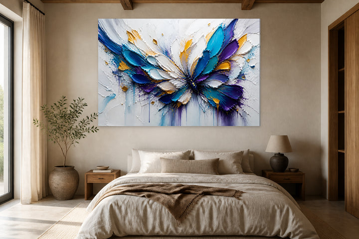 Blue butterfly – interior view 2