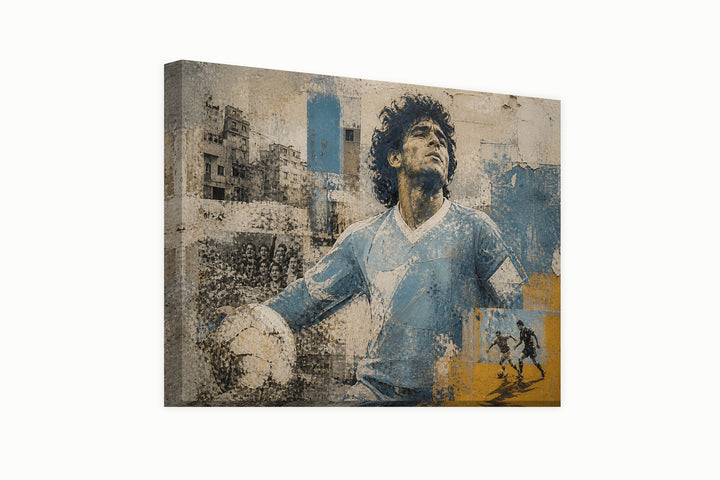 Maradona murals – front view
