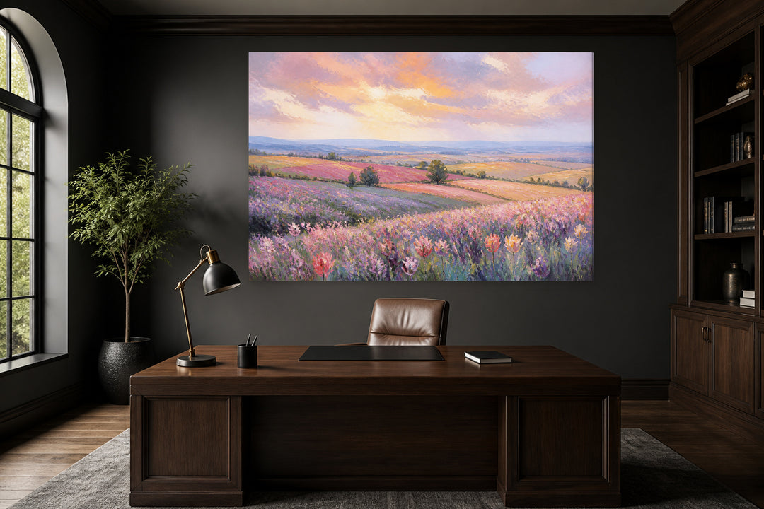Fields of tulips – interior view 1