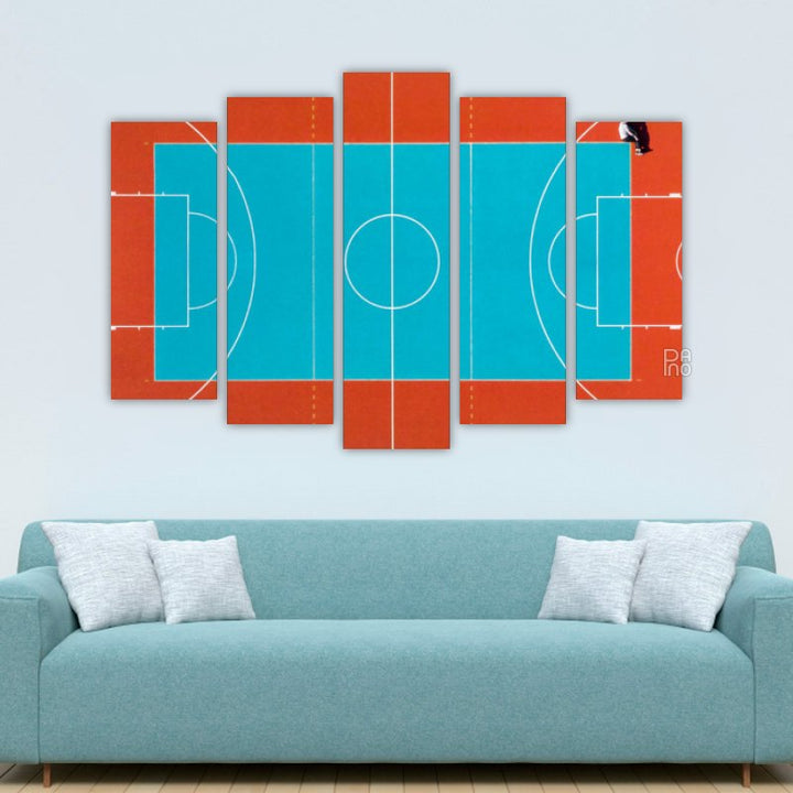 Outdoor Basketball Court
