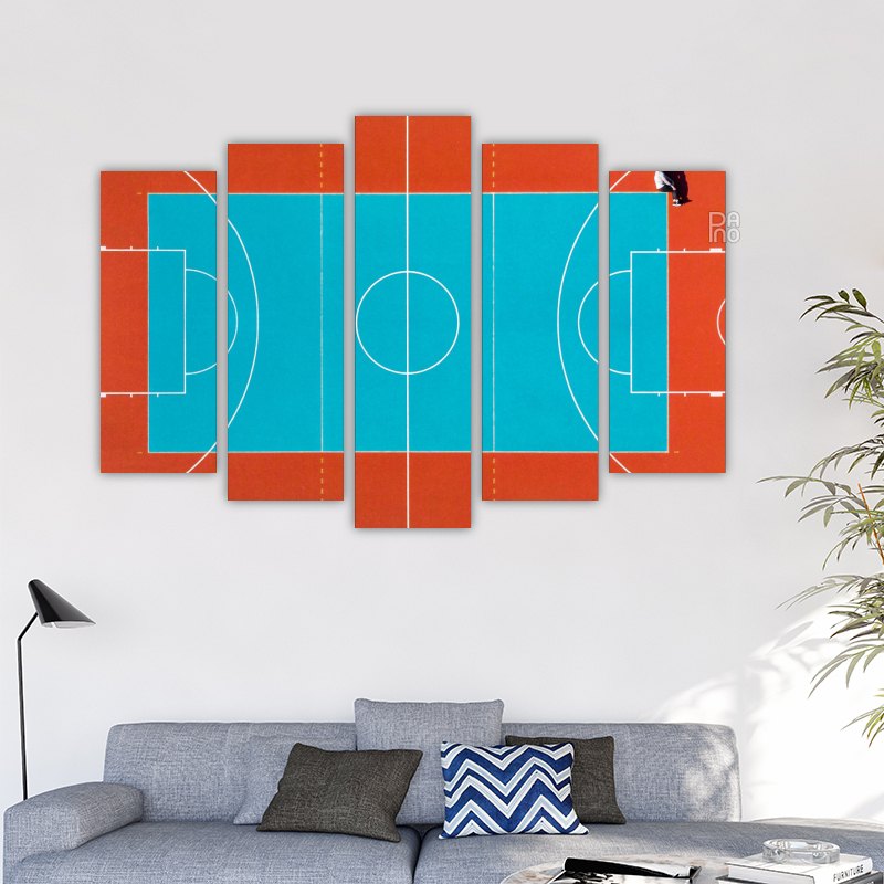 Outdoor Basketball Court
