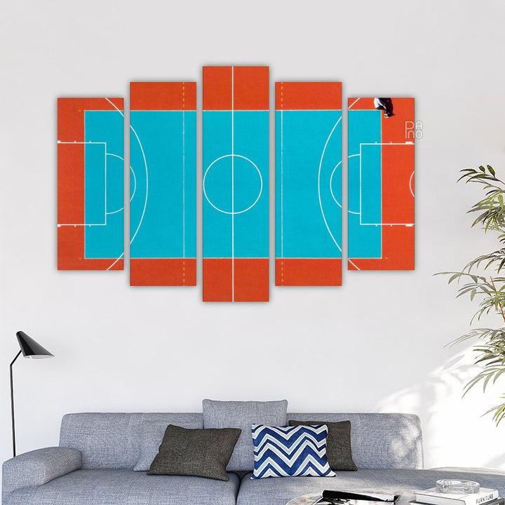 Outdoor Basketball Court