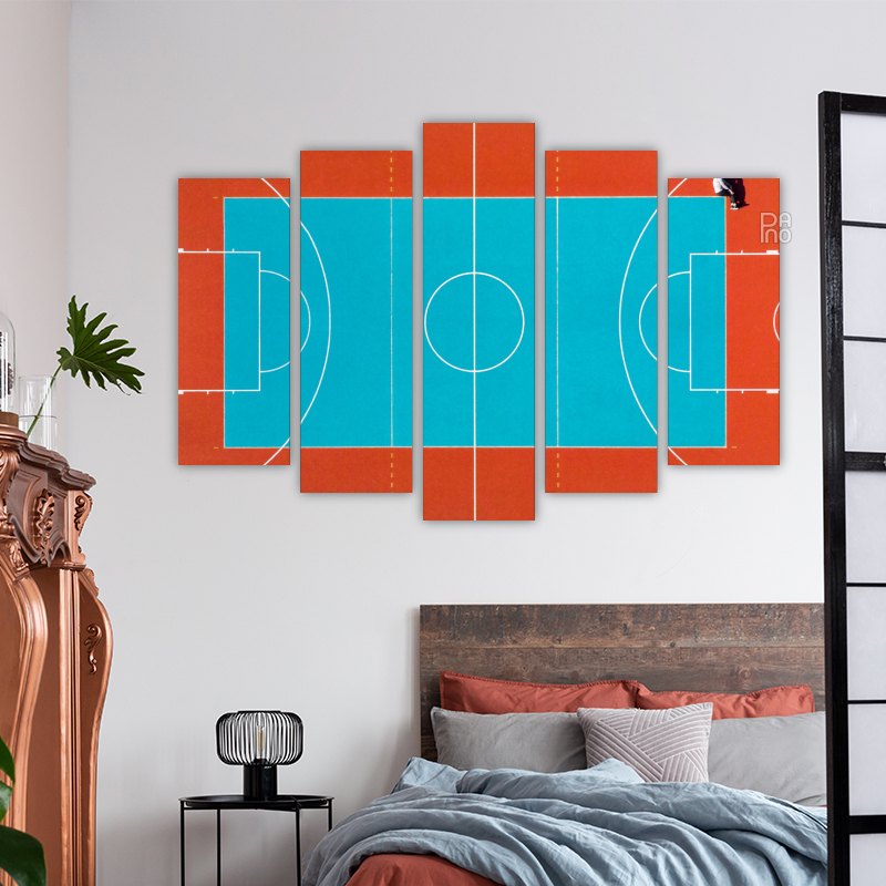 Outdoor Basketball Court